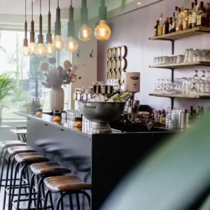 Upscale Restaurant with Open Kitchen