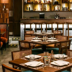 Upscale Restaurant with Open Kitchen