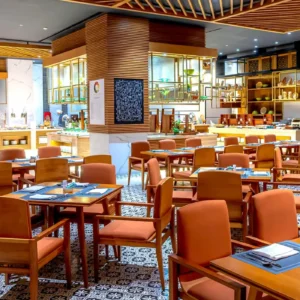 Upscale Restaurant with Open Kitchen