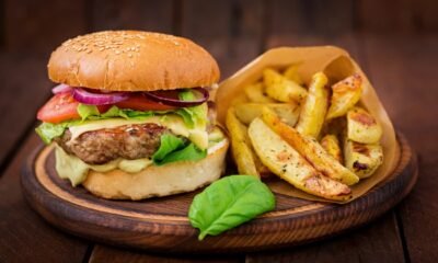 Burger with Meat